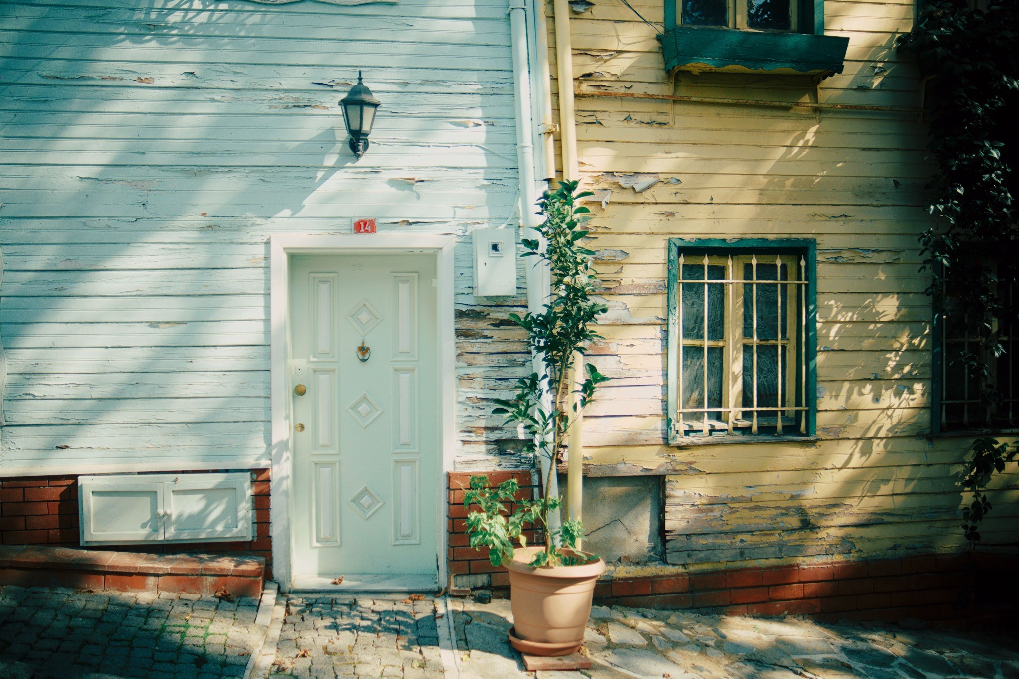 Lead-Based paint on exterior of house